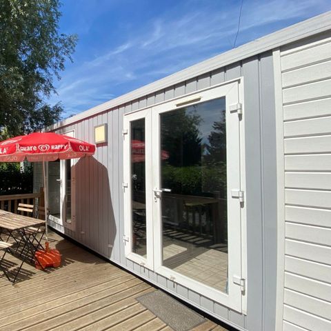Mobilhome 6 personnes - Mobil-home de luxe 6 couchages avec terrasse