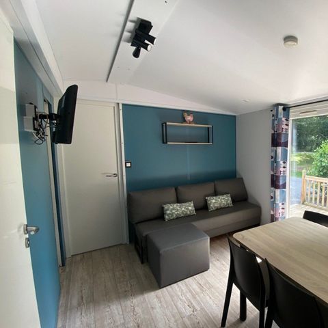 Mobilhome 6 personnes - Mobil-home de luxe 6 couchages avec terrasse