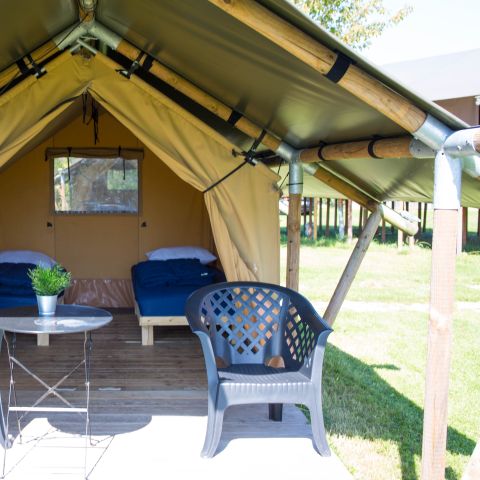 Tente en toile et en bois 2 personnes - Duo Lodge