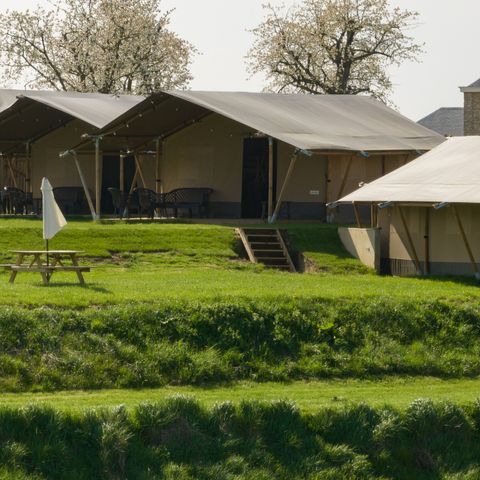 Tente en toile et en bois 6 personnes - Standard Maaszicht