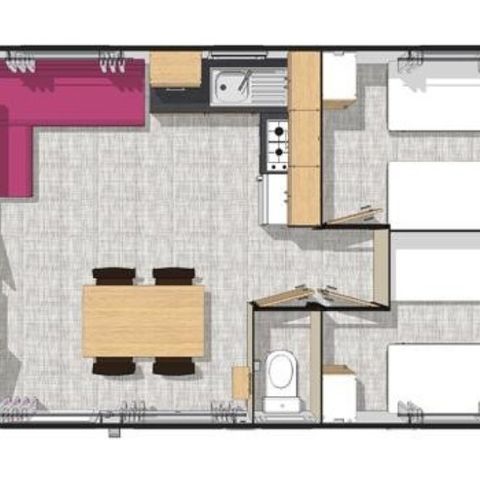 BUNGALOW 6 personnes - Résidence