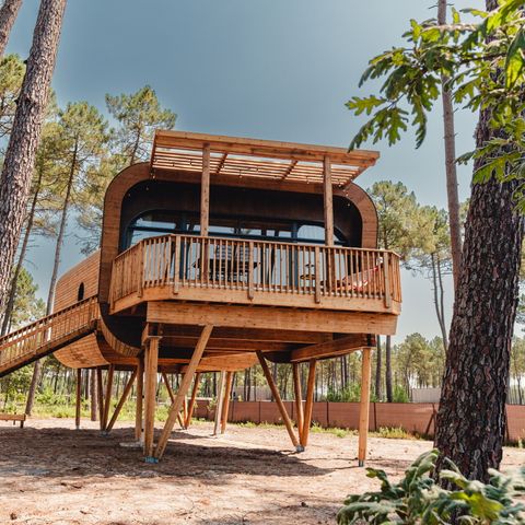 Hébergement 4 personnes - Maison dans les Arbres 4 personnes