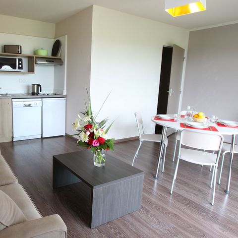 BUNGALOW 4 personnes - Appartement climatisé à proximité du Mont Saint Michel