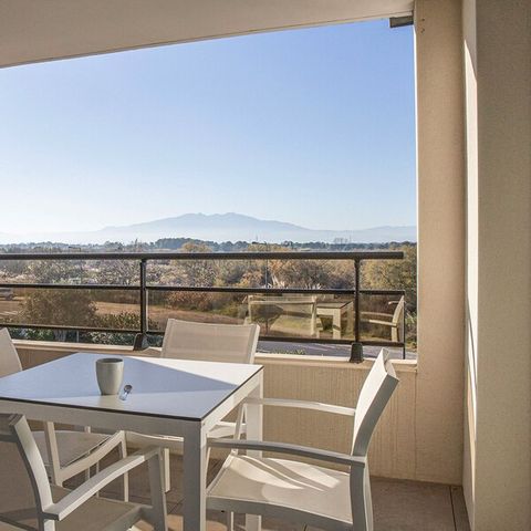 Appartement 4 personnes - 2 chambres - Balcon - Vue montagne et golf