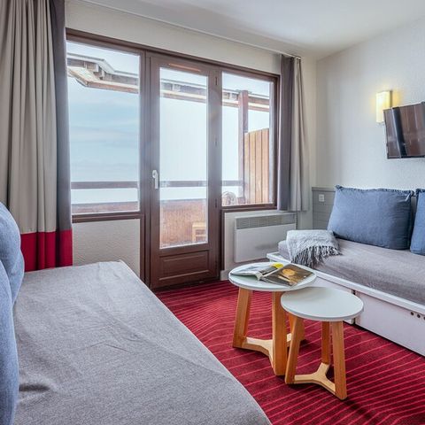Appartement 6 personnes - 1 chambre - 1 COIN NUIT - VUE MONTAGNE