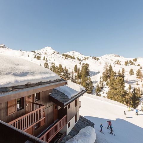 Appartement 8 personnes - 2 chambres - 1 coin - Nuit - Vue montagne
