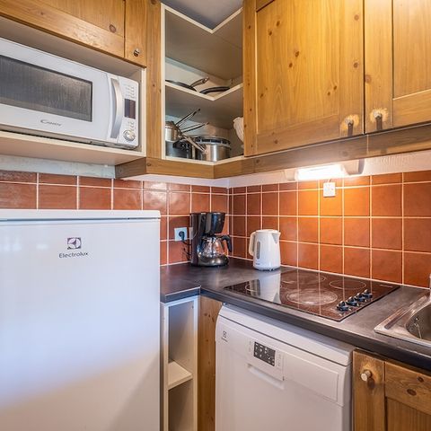 Appartement 8 personnes - 2 chambres - 1 coin - Nuit - Vue montagne