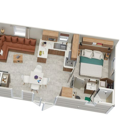 BUNGALOW 8 personnes - Mobile home Violette