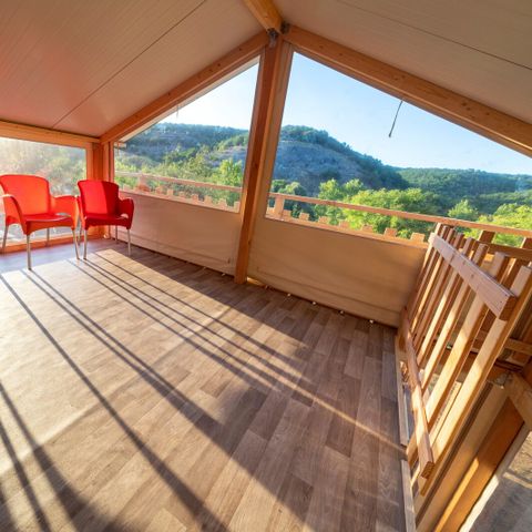 Lodge 6 personnes - Tente de luxe Belle Vue