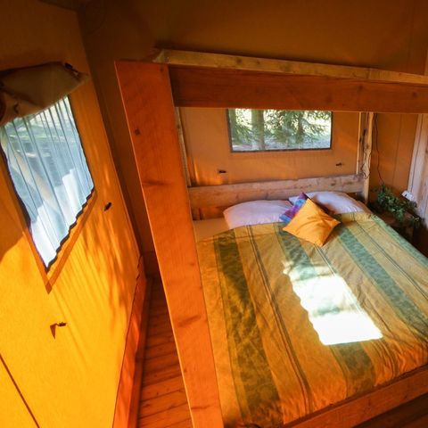 TENTE TOILE ET BOIS 6 personnes - Lodgetent Bordeaux