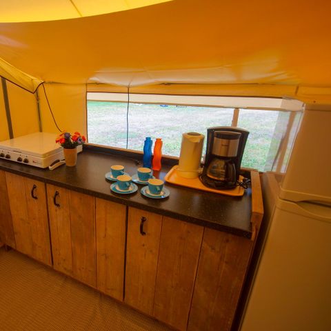Tente en toile et en bois 8 personnes - Lodgetent St. Emilion Deluxe