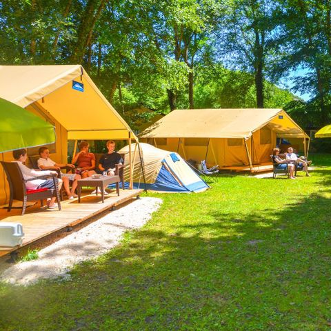 TENTE TOILE ET BOIS 8 personnes - Lodgetent St. Emilion Deluxe