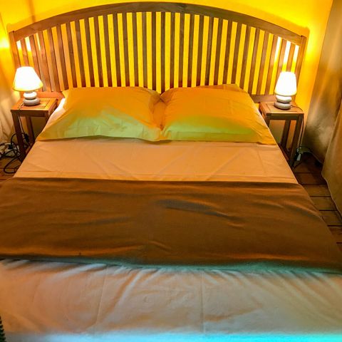 Tente en toile et en bois 5 personnes - Lodgetent Gourdon