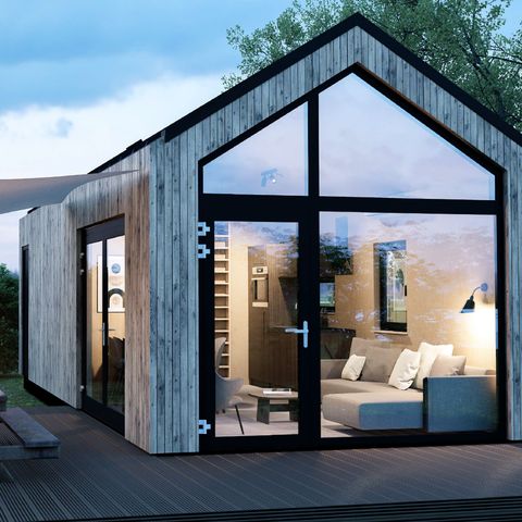 CHALET 8 personnes - Dordogne Deluxe - avec tente supplémentaire