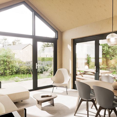 CHALET 8 personnes - Dordogne Deluxe - avec tente supplémentaire