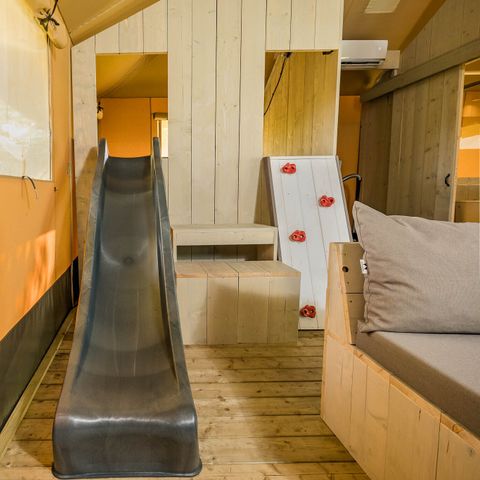 Tente en toile et en bois 7 personnes - Stuuflodge