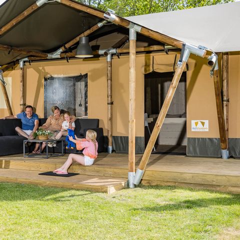 TENTE TOILE ET BOIS 7 personnes - Stuuflodge