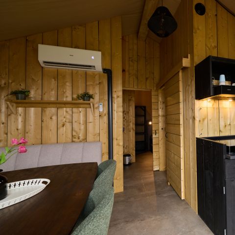 Tente en toile et en bois 5 personnes - Pavillon d'aventure