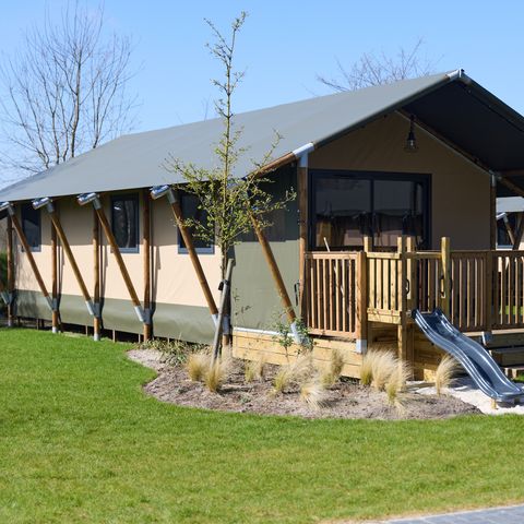TENTE TOILE ET BOIS 6 personnes - Pavillon Adventure DeLuxe