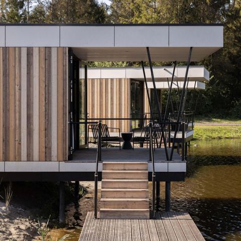 LODGE 4 personnes - Pavillon d'eau