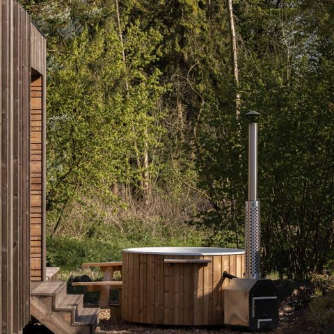 LODGE 6 personnes - Lodge Villa Terrasse sur le toit + Bain à remous 4-6