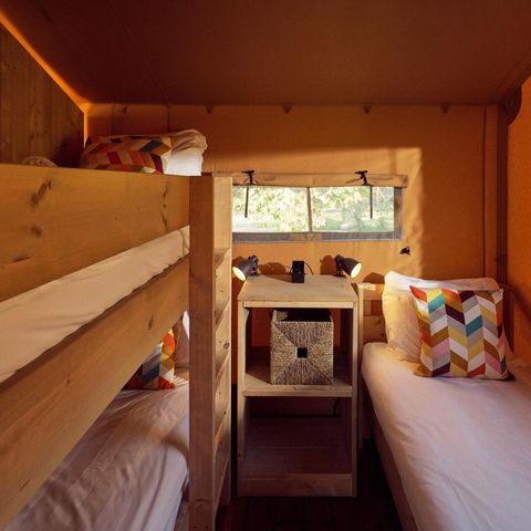 TENTE TOILE ET BOIS 7 personnes - La Gran Vida Hot tub