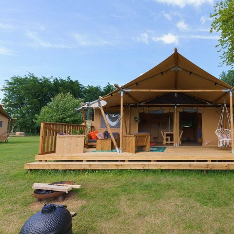 TENTE TOILE ET BOIS 7 personnes - La Gran Vida Hot tub