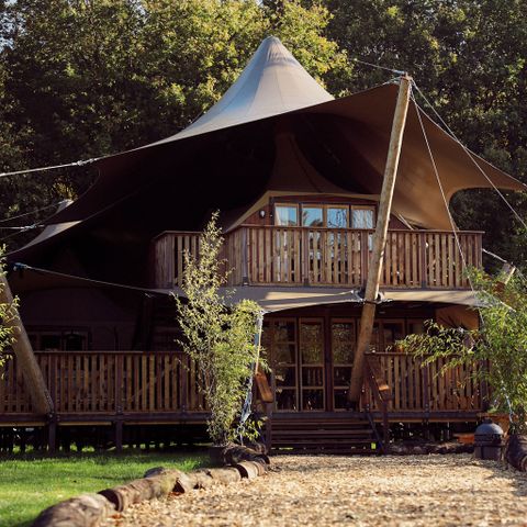 TENTE TOILE ET BOIS 6 personnes - Hacienda