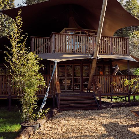 TENTE TOILE ET BOIS 6 personnes - Hacienda