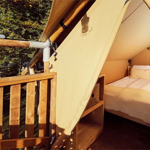 TENTE TOILE ET BOIS 2 personnes - Arriba