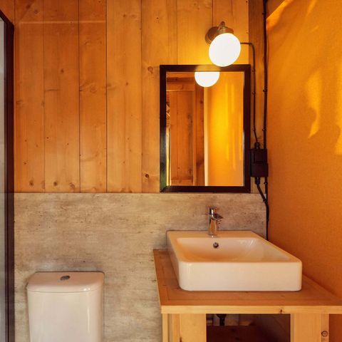 TENTE TOILE ET BOIS 2 personnes - Arriba