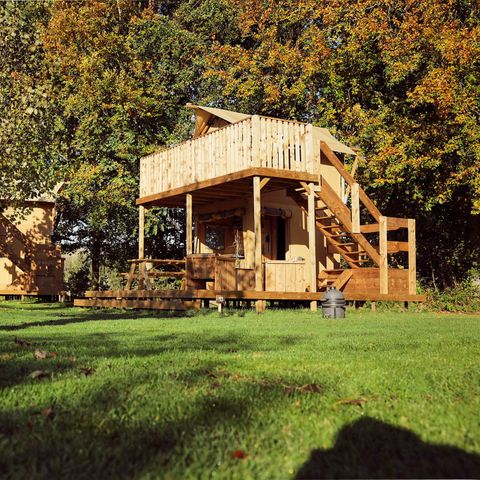 TENTE TOILE ET BOIS 2 personnes - Arriba