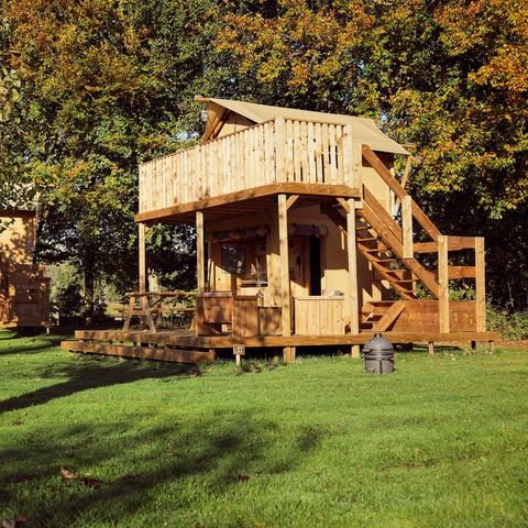 TENTE TOILE ET BOIS 2 personnes - Arriba