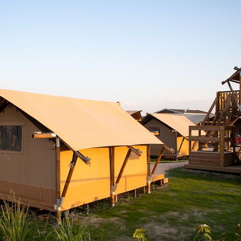 TENTE TOILE ET BOIS 2 personnes - Rêveur