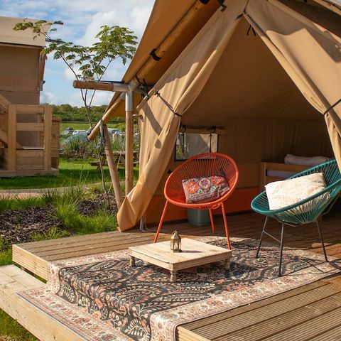 TENTE TOILE ET BOIS 2 personnes - Rêveur