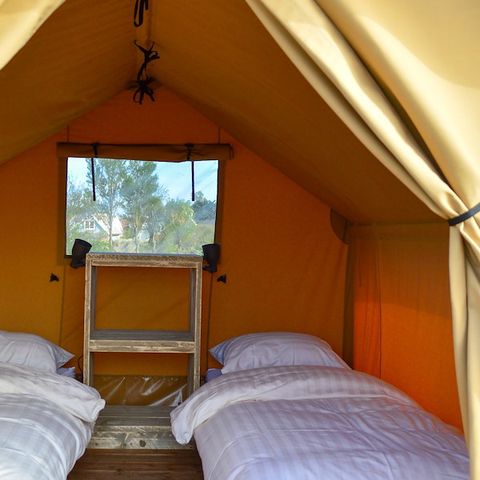 Tente en toile et en bois 2 personnes - Rêveur