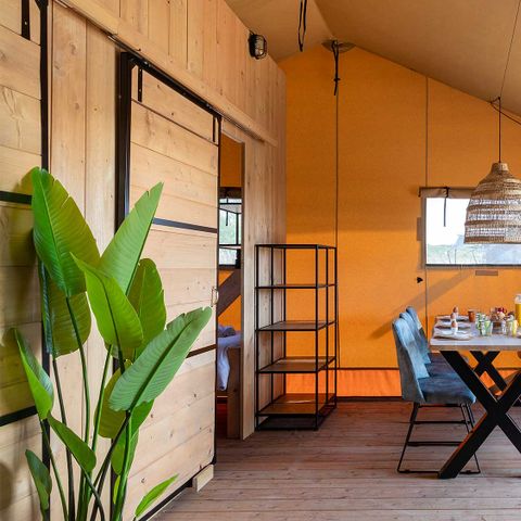 Tente en toile et en bois 5 personnes - Kievit