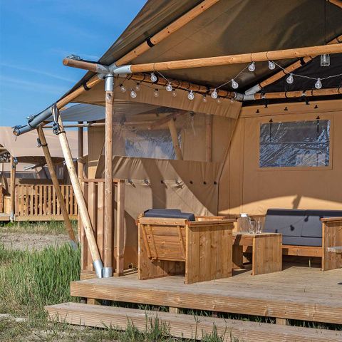 Tente en toile et en bois 5 personnes - Kievit