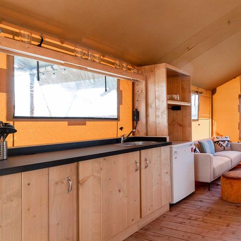 TENTE TOILE ET BOIS 5 personnes - Kievit