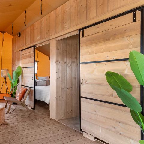 TENTE TOILE ET BOIS 5 personnes - Kievit