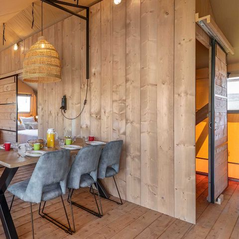 Tente en toile et en bois 6 personnes - Courlis