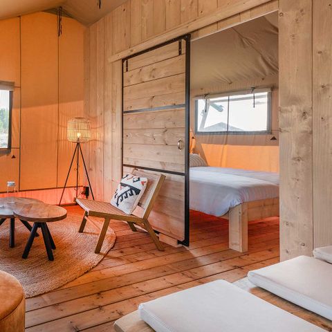 Tente en toile et en bois 6 personnes - Courlis