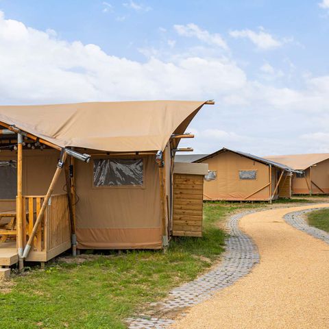 Tente en toile et en bois 6 personnes - Courlis