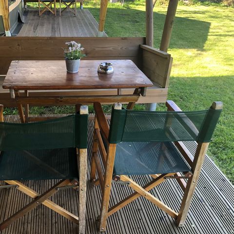 TENTE TOILE ET BOIS 4 personnes - Lodge Compact