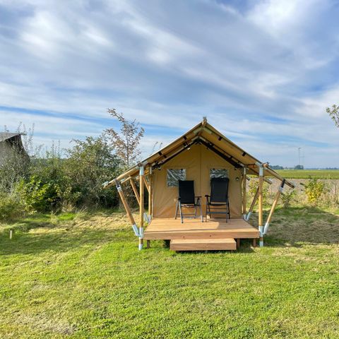 Tente en toile et en bois 2 personnes - Duolodge