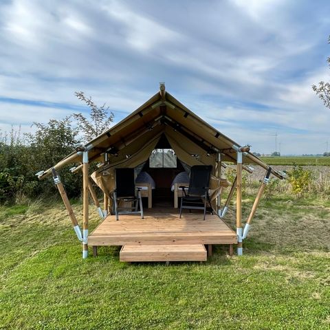 TENTE TOILE ET BOIS 2 personnes - Duolodge