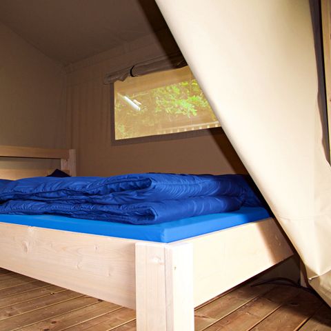 TENTE TOILE ET BOIS 6 personnes - Tente safari