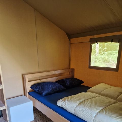 Tente en toile et en bois 4 personnes