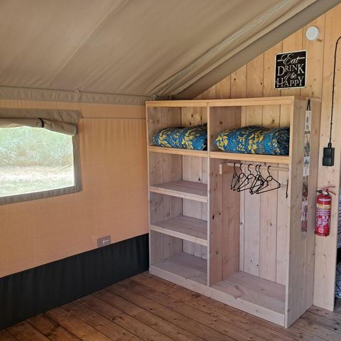 TENTE TOILE ET BOIS 5 personnes