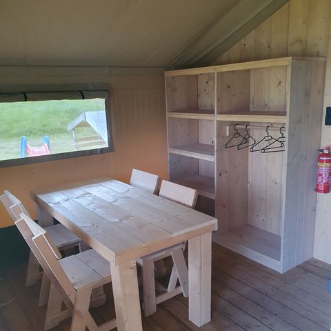 TENTE TOILE ET BOIS 5 personnes